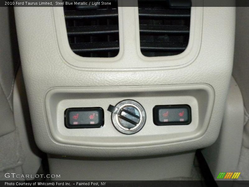 Steel Blue Metallic / Light Stone 2010 Ford Taurus Limited