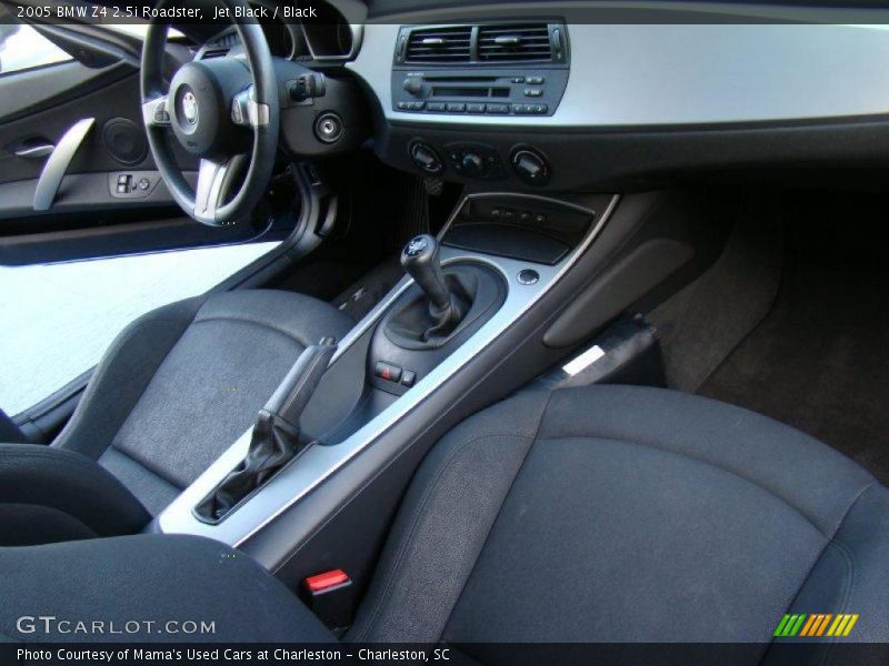 Jet Black / Black 2005 BMW Z4 2.5i Roadster