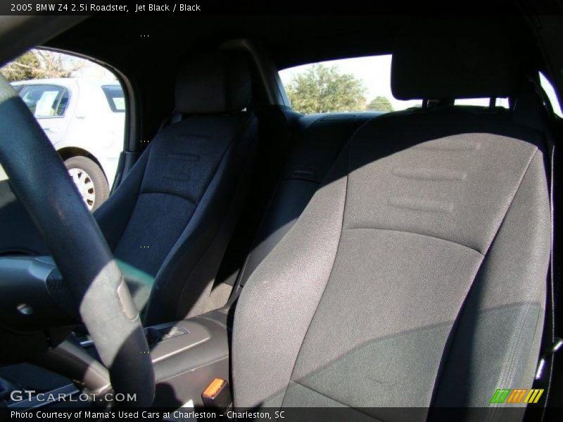 Jet Black / Black 2005 BMW Z4 2.5i Roadster