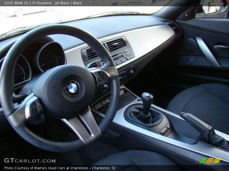 Jet Black / Black 2005 BMW Z4 2.5i Roadster