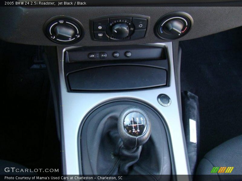 Jet Black / Black 2005 BMW Z4 2.5i Roadster