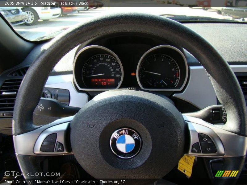 Jet Black / Black 2005 BMW Z4 2.5i Roadster