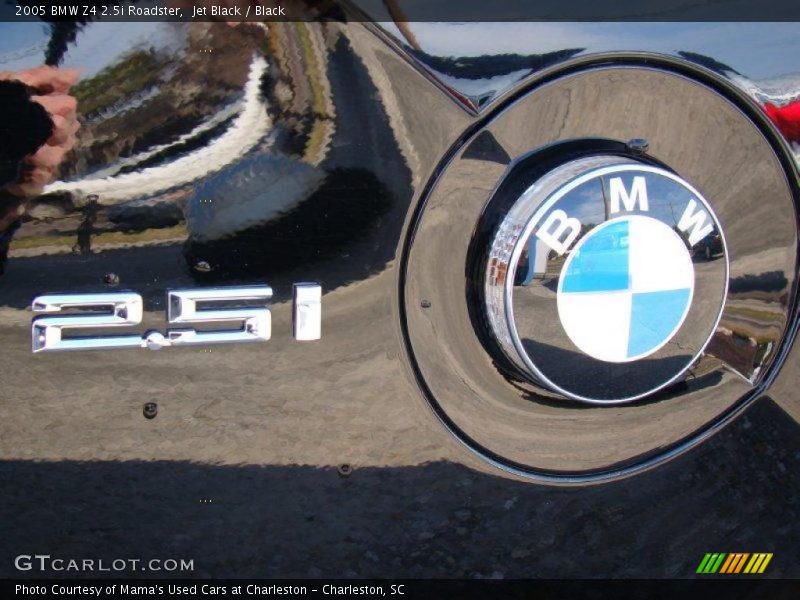 Jet Black / Black 2005 BMW Z4 2.5i Roadster