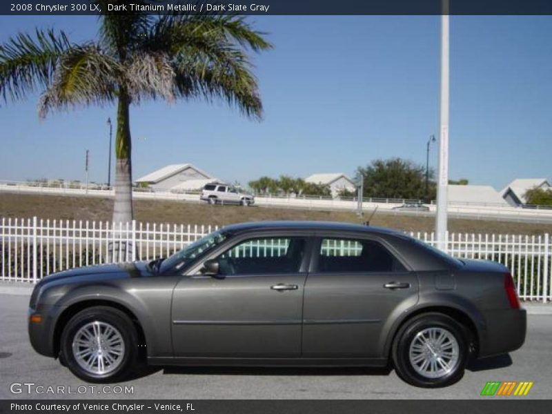 Dark Titanium Metallic / Dark Slate Gray 2008 Chrysler 300 LX