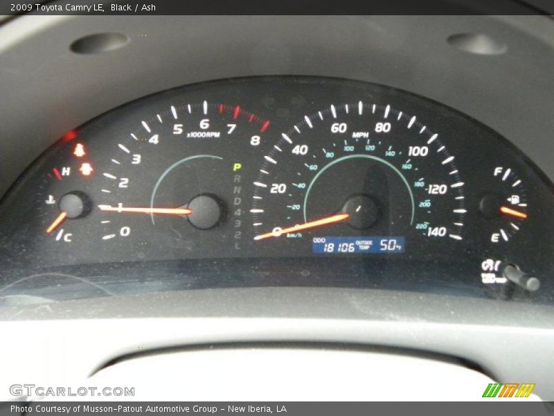 Black / Ash 2009 Toyota Camry LE