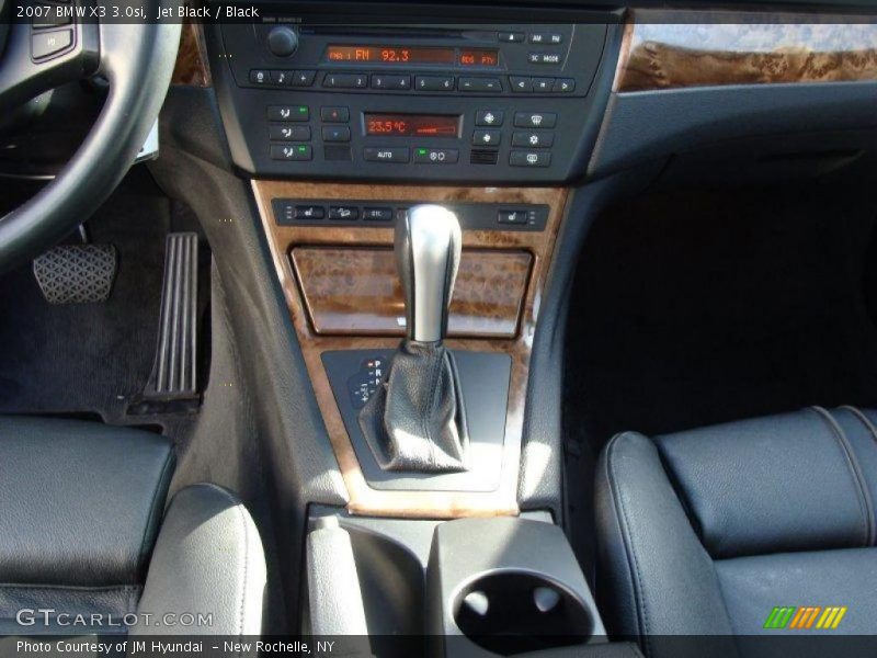 Jet Black / Black 2007 BMW X3 3.0si