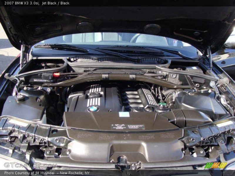Jet Black / Black 2007 BMW X3 3.0si