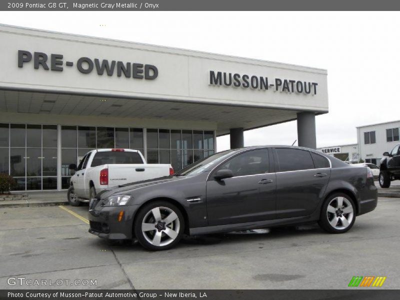 Magnetic Gray Metallic / Onyx 2009 Pontiac G8 GT
