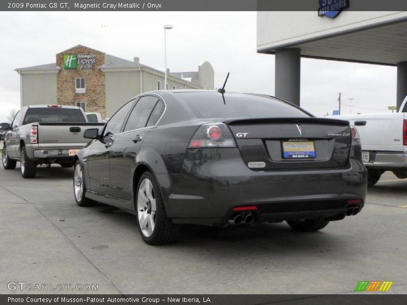 Magnetic Gray Metallic / Onyx 2009 Pontiac G8 GT