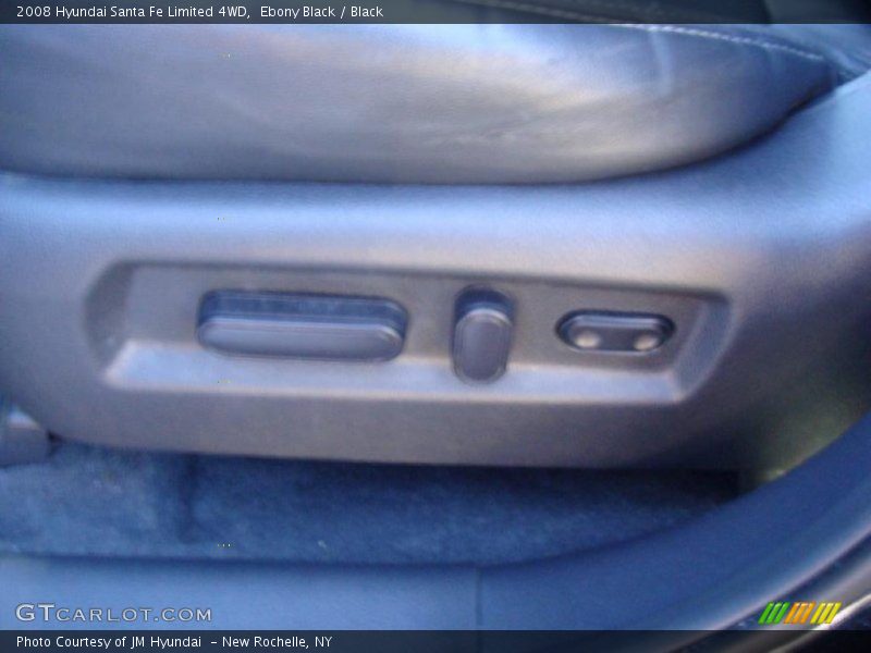 Ebony Black / Black 2008 Hyundai Santa Fe Limited 4WD