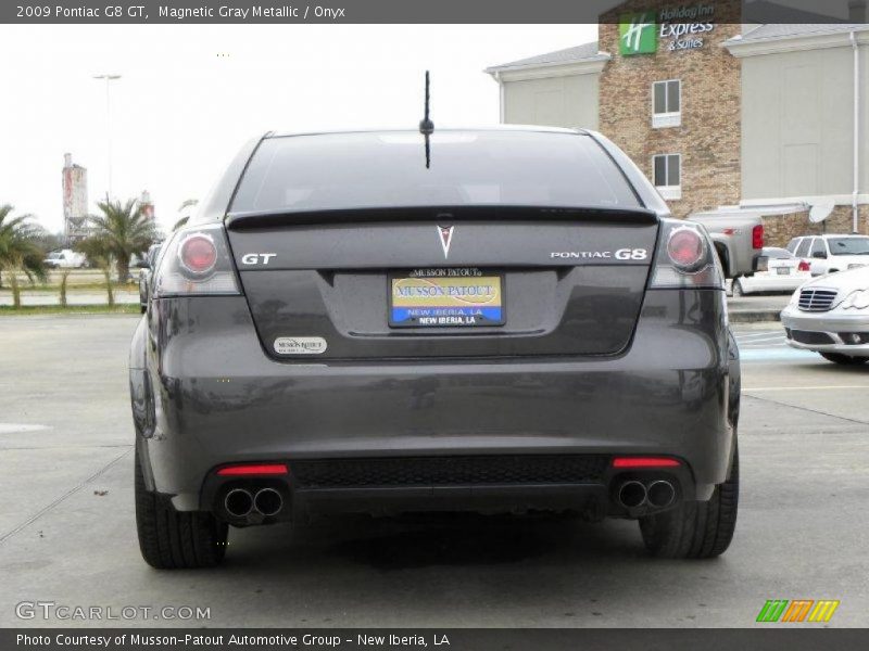 Magnetic Gray Metallic / Onyx 2009 Pontiac G8 GT