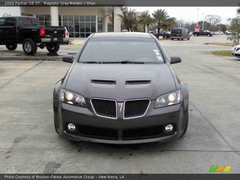 Magnetic Gray Metallic / Onyx 2009 Pontiac G8 GT