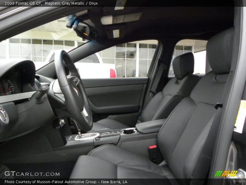 Magnetic Gray Metallic / Onyx 2009 Pontiac G8 GT