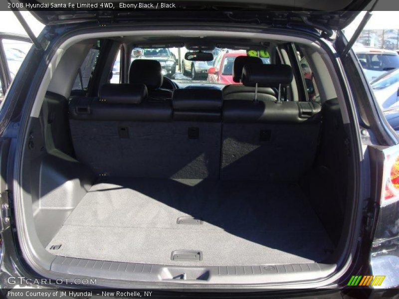 Ebony Black / Black 2008 Hyundai Santa Fe Limited 4WD