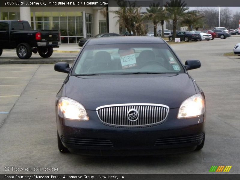 Ming Blue Metallic / Titanium Gray 2006 Buick Lucerne CX