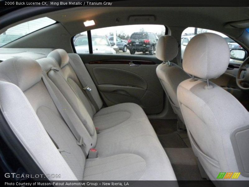 Ming Blue Metallic / Titanium Gray 2006 Buick Lucerne CX