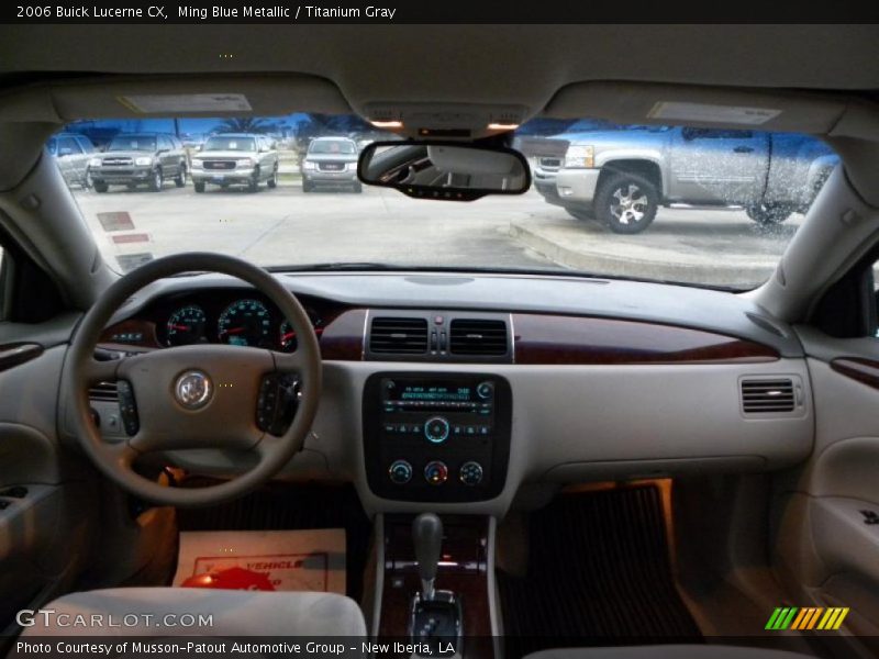 Ming Blue Metallic / Titanium Gray 2006 Buick Lucerne CX