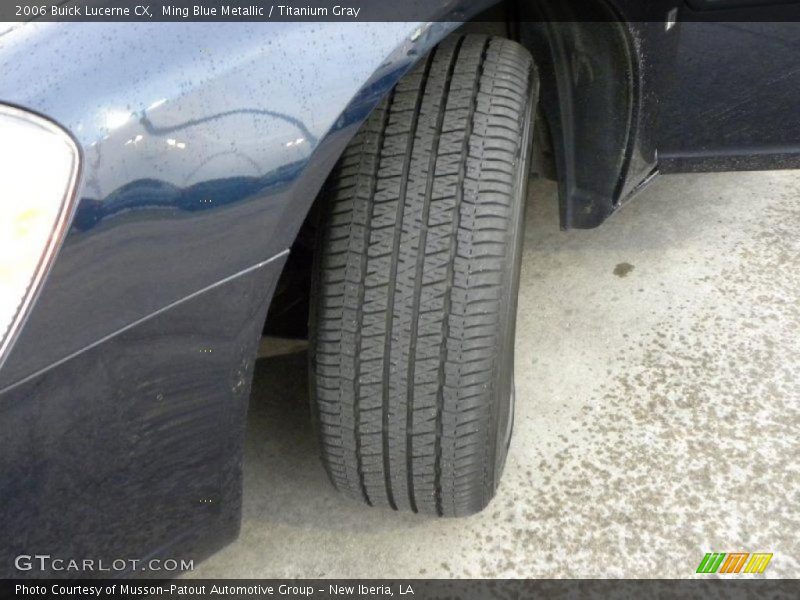 Ming Blue Metallic / Titanium Gray 2006 Buick Lucerne CX