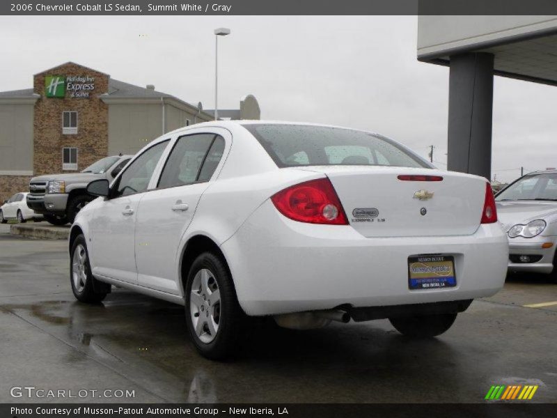 Summit White / Gray 2006 Chevrolet Cobalt LS Sedan
