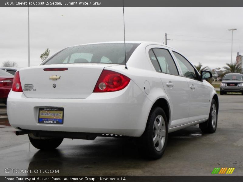 Summit White / Gray 2006 Chevrolet Cobalt LS Sedan