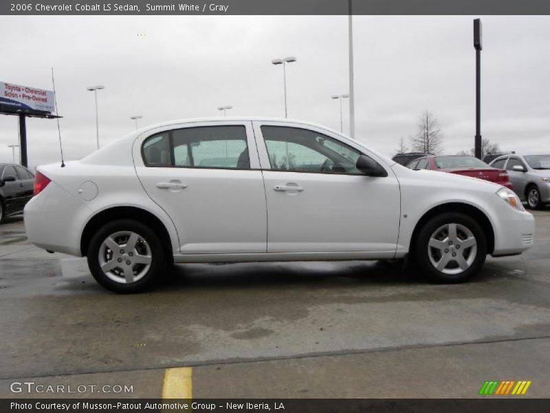 Summit White / Gray 2006 Chevrolet Cobalt LS Sedan