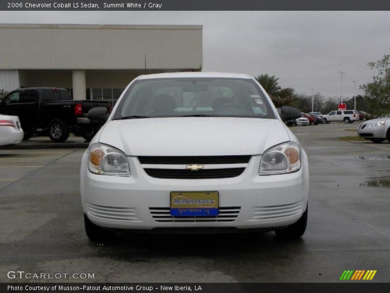 Summit White / Gray 2006 Chevrolet Cobalt LS Sedan