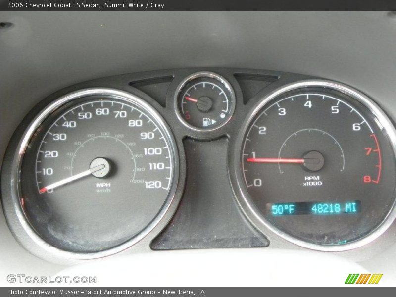 Summit White / Gray 2006 Chevrolet Cobalt LS Sedan