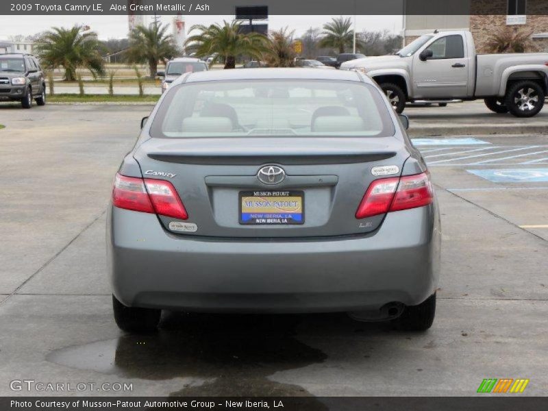 Aloe Green Metallic / Ash 2009 Toyota Camry LE