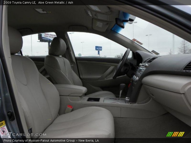 Aloe Green Metallic / Ash 2009 Toyota Camry LE