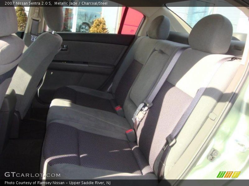 Metallic Jade / Charcoal/Steel 2007 Nissan Sentra 2.0 S