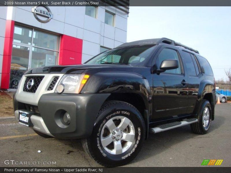Super Black / Graphite/Steel 2009 Nissan Xterra S 4x4
