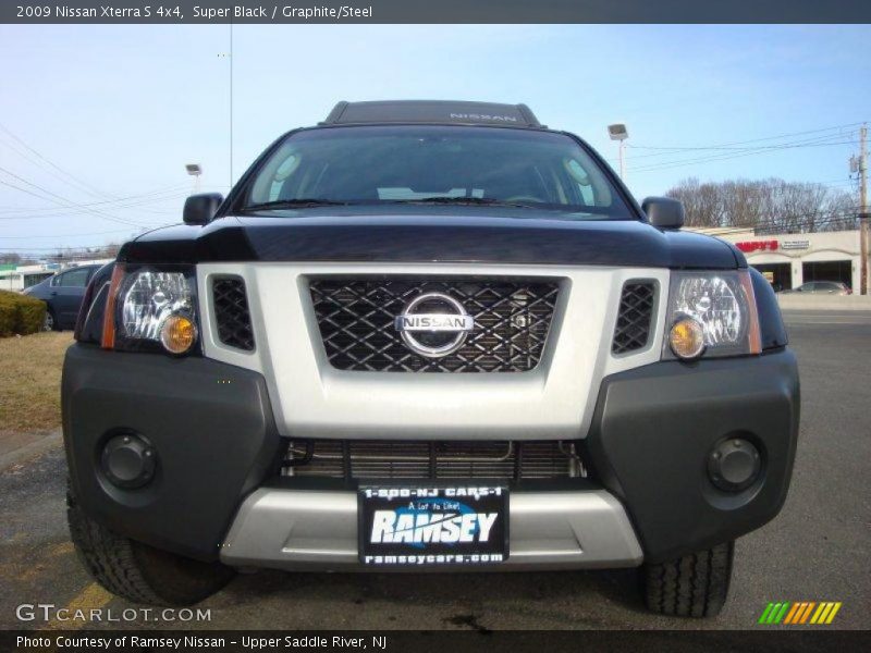 Super Black / Graphite/Steel 2009 Nissan Xterra S 4x4