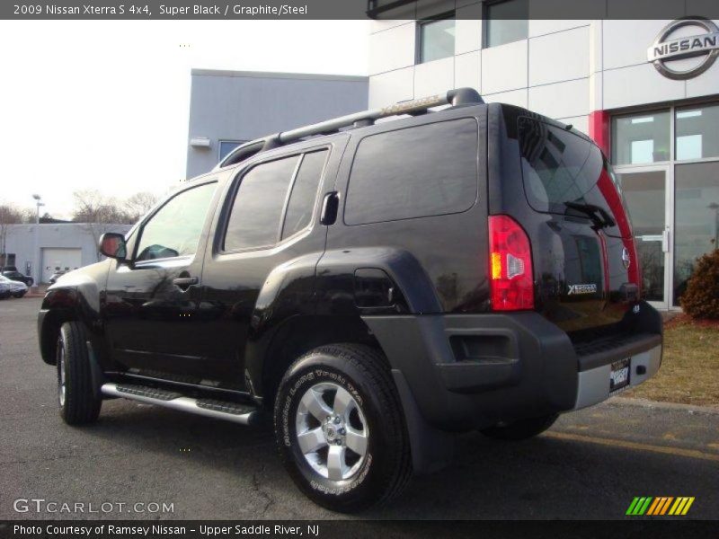 Super Black / Graphite/Steel 2009 Nissan Xterra S 4x4