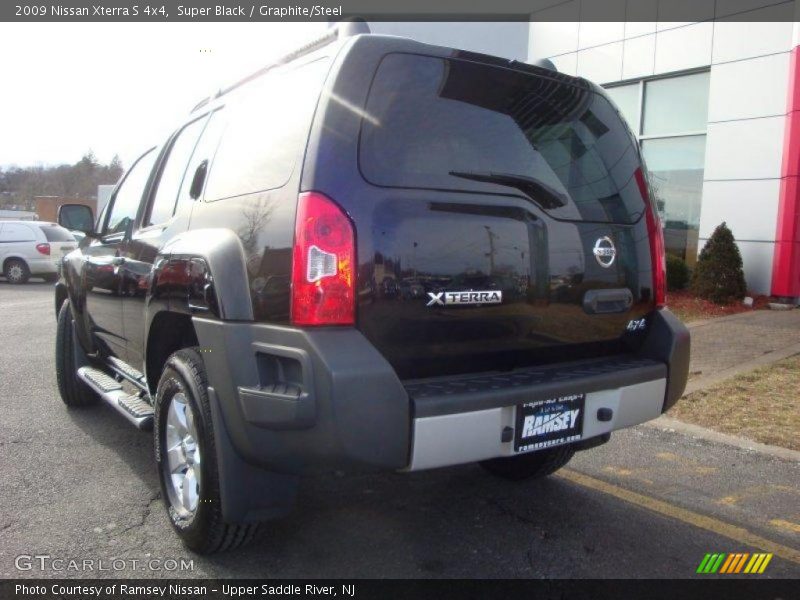 Super Black / Graphite/Steel 2009 Nissan Xterra S 4x4