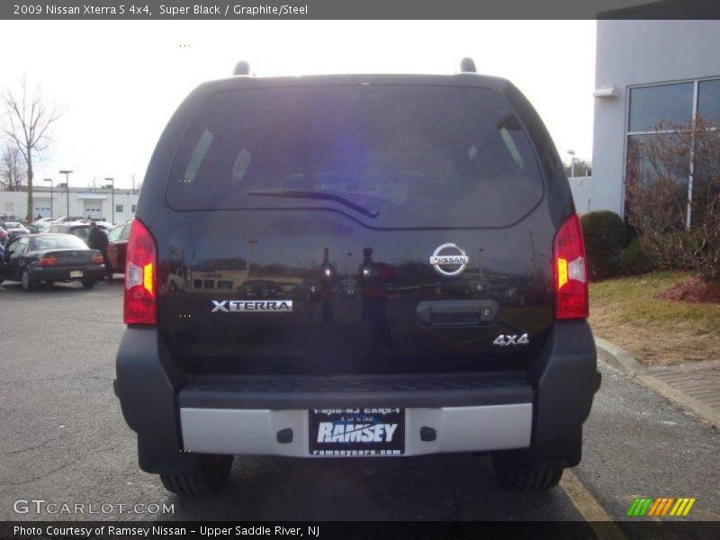 Super Black / Graphite/Steel 2009 Nissan Xterra S 4x4