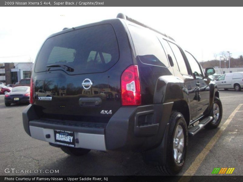 Super Black / Graphite/Steel 2009 Nissan Xterra S 4x4