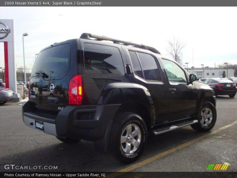Super Black / Graphite/Steel 2009 Nissan Xterra S 4x4