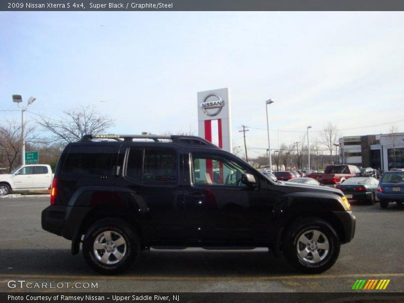 Super Black / Graphite/Steel 2009 Nissan Xterra S 4x4