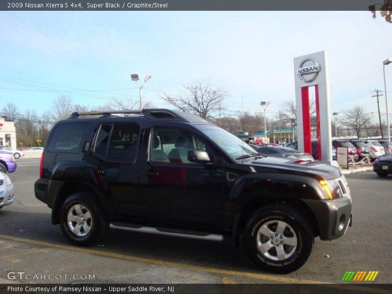 Super Black / Graphite/Steel 2009 Nissan Xterra S 4x4