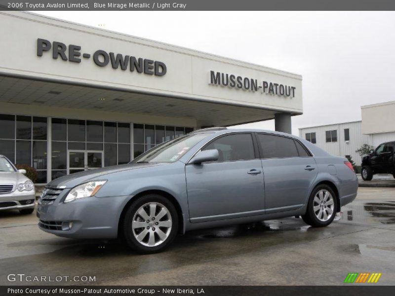 Blue Mirage Metallic / Light Gray 2006 Toyota Avalon Limited