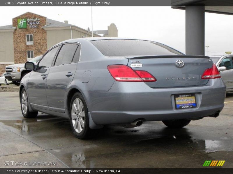Blue Mirage Metallic / Light Gray 2006 Toyota Avalon Limited