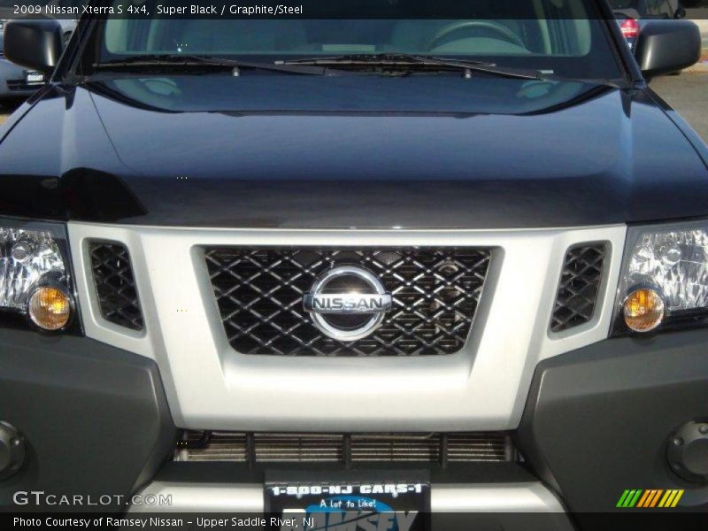 Super Black / Graphite/Steel 2009 Nissan Xterra S 4x4