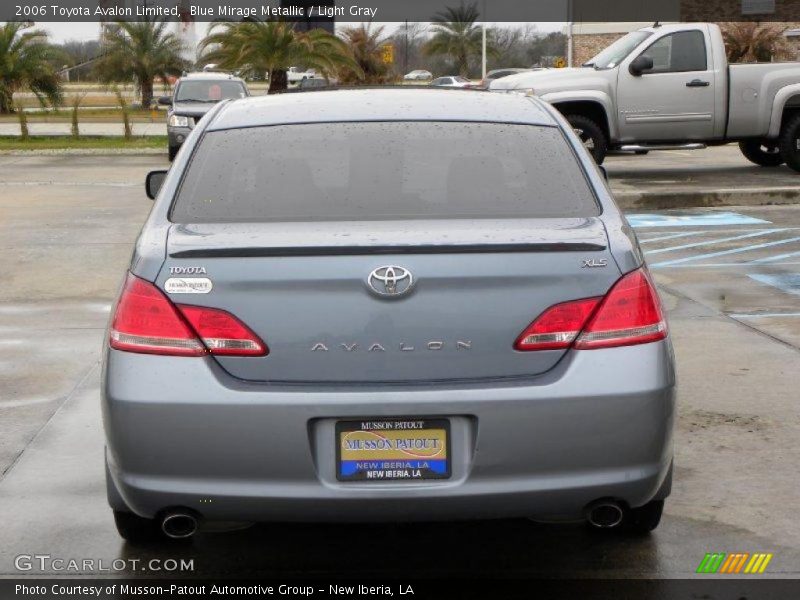 Blue Mirage Metallic / Light Gray 2006 Toyota Avalon Limited
