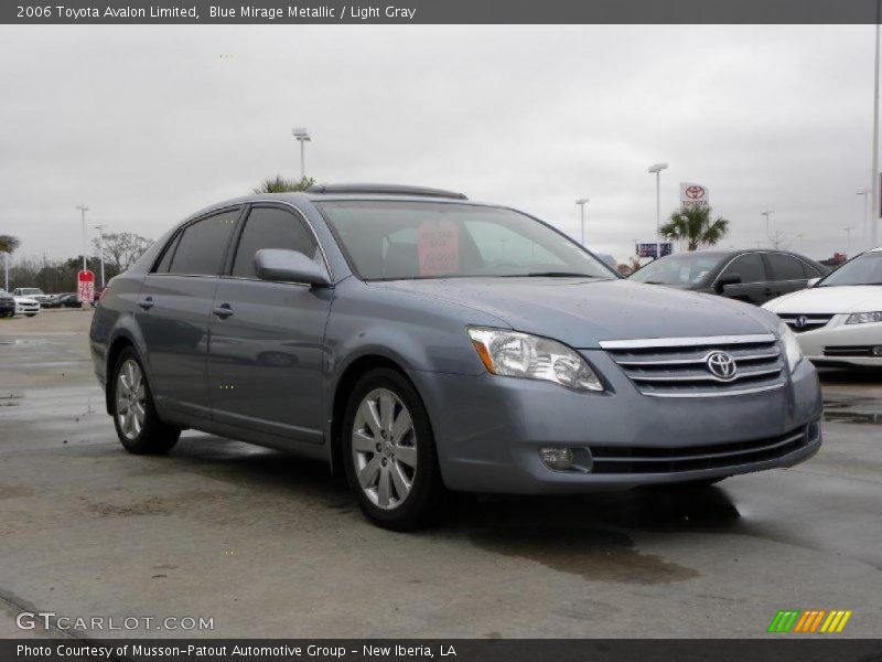 Blue Mirage Metallic / Light Gray 2006 Toyota Avalon Limited