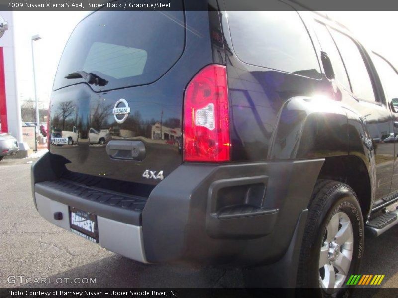 Super Black / Graphite/Steel 2009 Nissan Xterra S 4x4