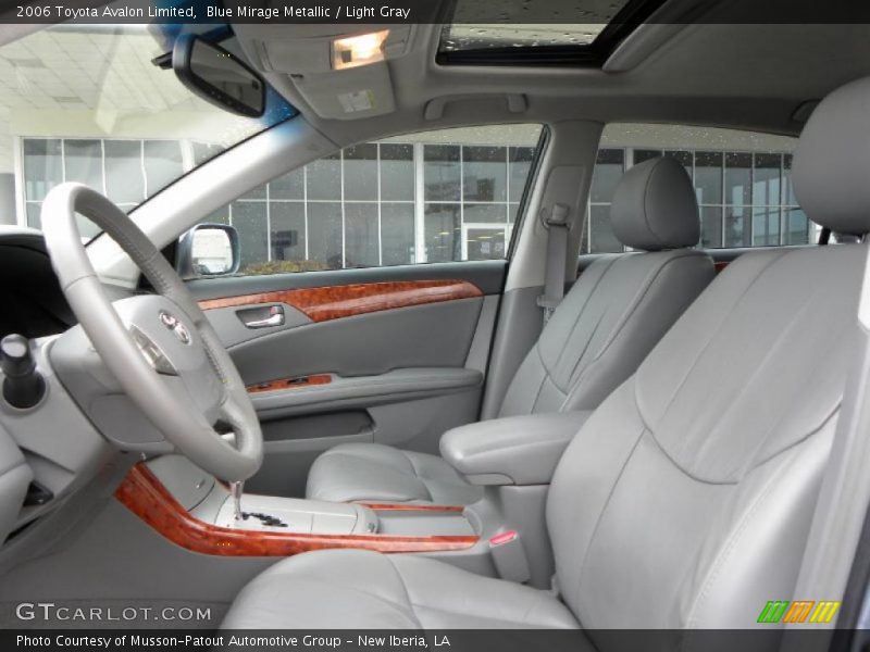 Blue Mirage Metallic / Light Gray 2006 Toyota Avalon Limited