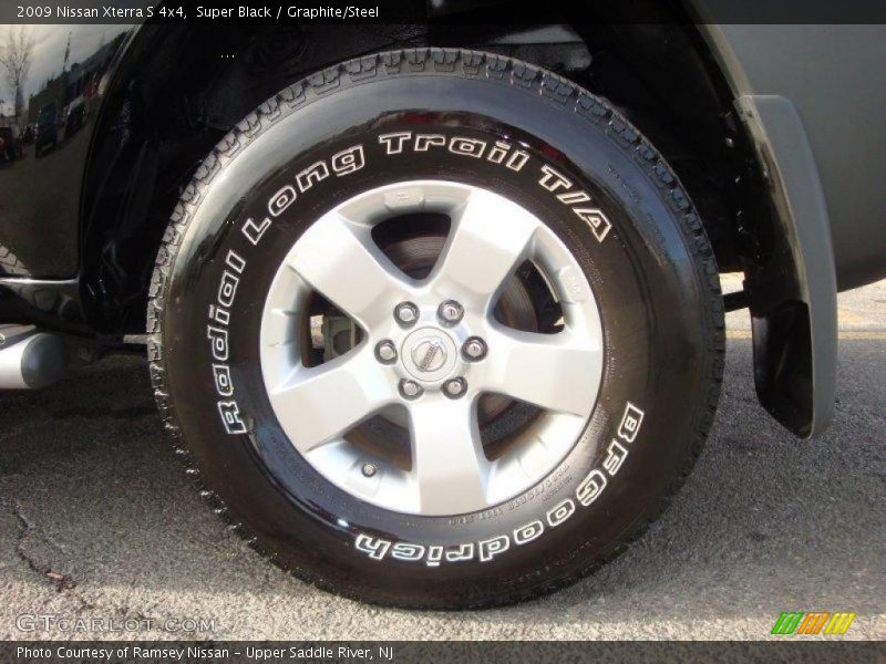 Super Black / Graphite/Steel 2009 Nissan Xterra S 4x4