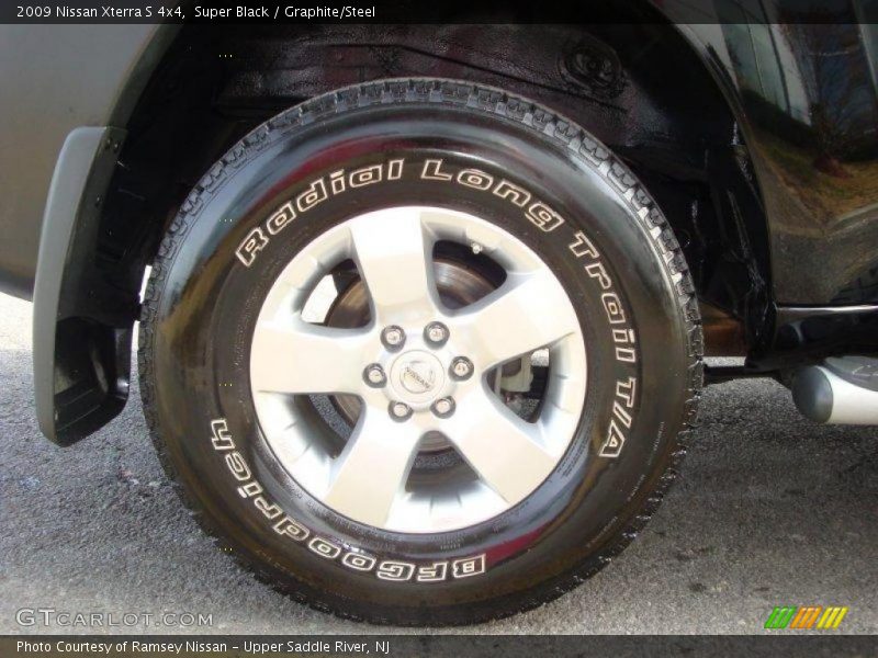 Super Black / Graphite/Steel 2009 Nissan Xterra S 4x4