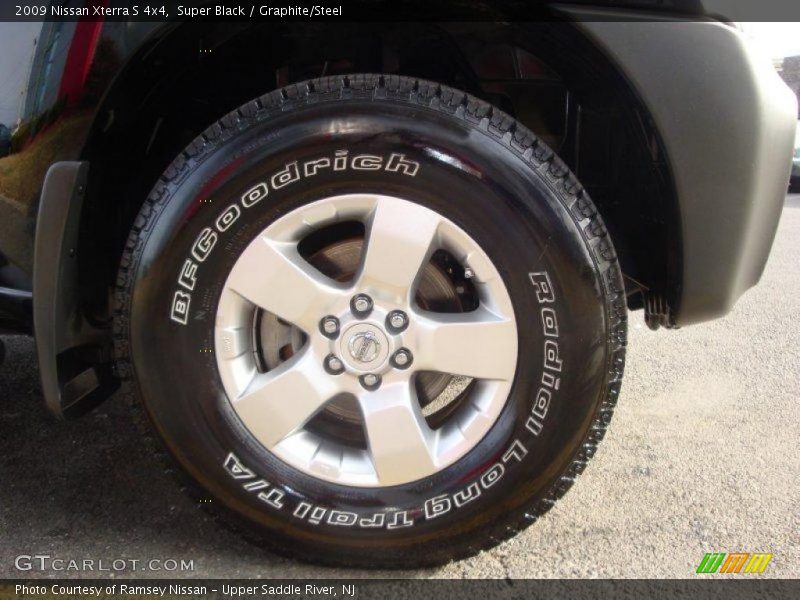 Super Black / Graphite/Steel 2009 Nissan Xterra S 4x4