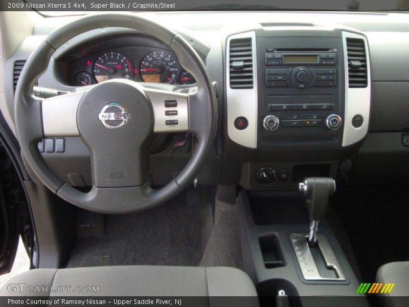 Super Black / Graphite/Steel 2009 Nissan Xterra S 4x4